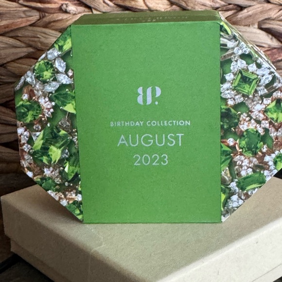 Here's To Us Lab-Created Peridot Necklace in Green Sterling Silver - Picture 3 of 3